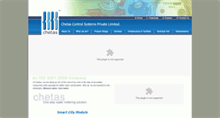 Desktop Screenshot of chetascontrol.com