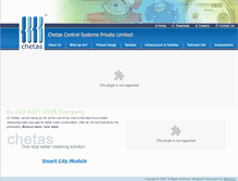 Tablet Screenshot of chetascontrol.com